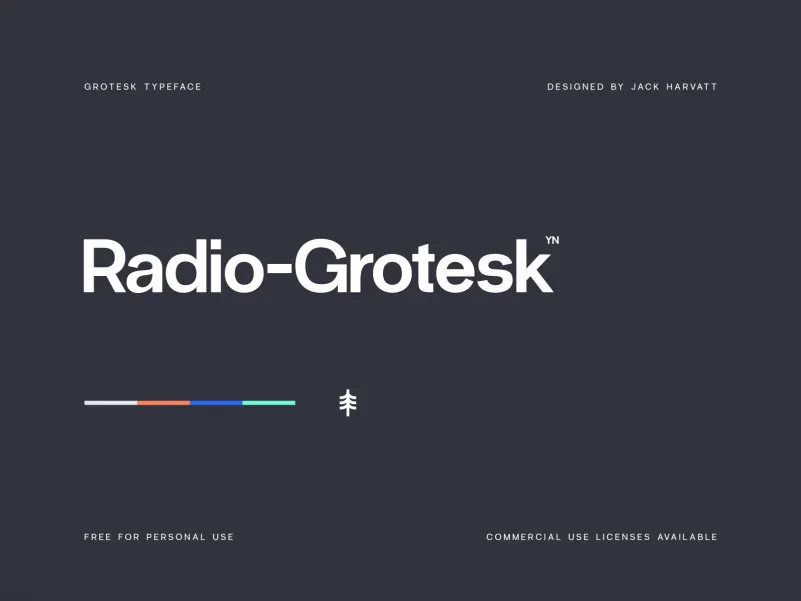 Radio Grotesk Font preview