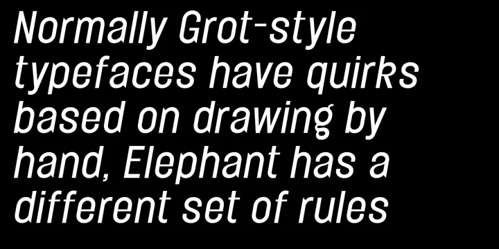 Elephant Medium Font preview