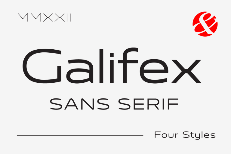 Galifex Font preview
