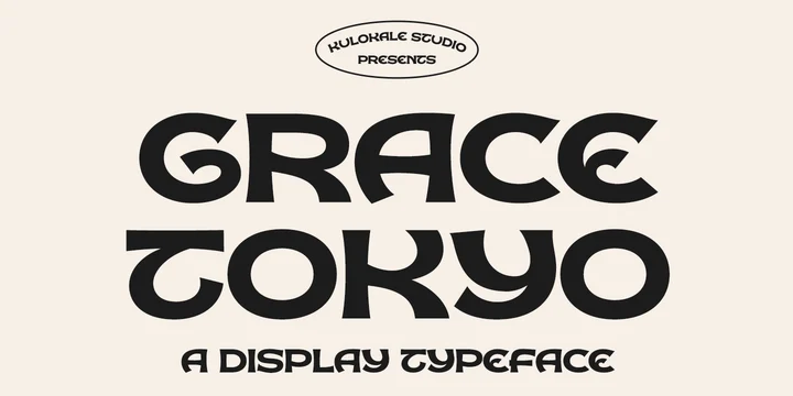 Grace Tokyo Regular Font preview