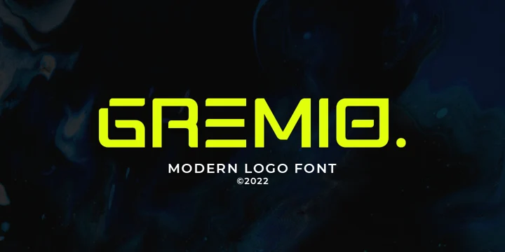 Gremio Font preview
