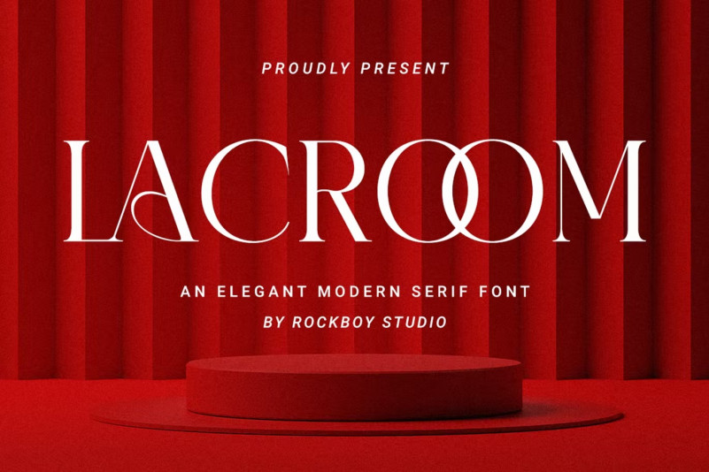 Lacroom Font preview