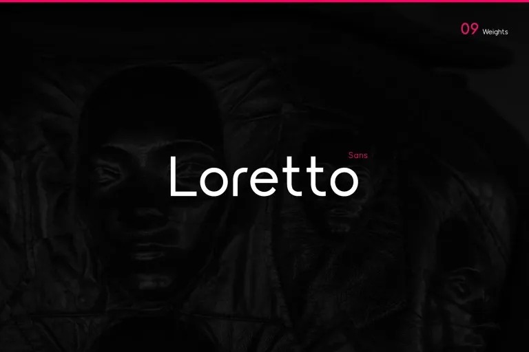 Loretto Font preview