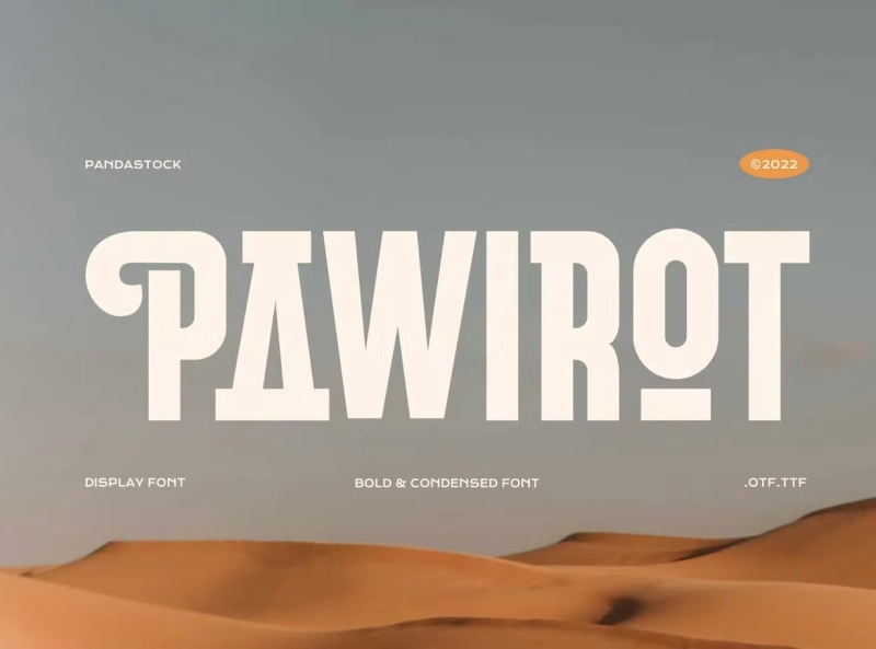 Pawirot Font preview