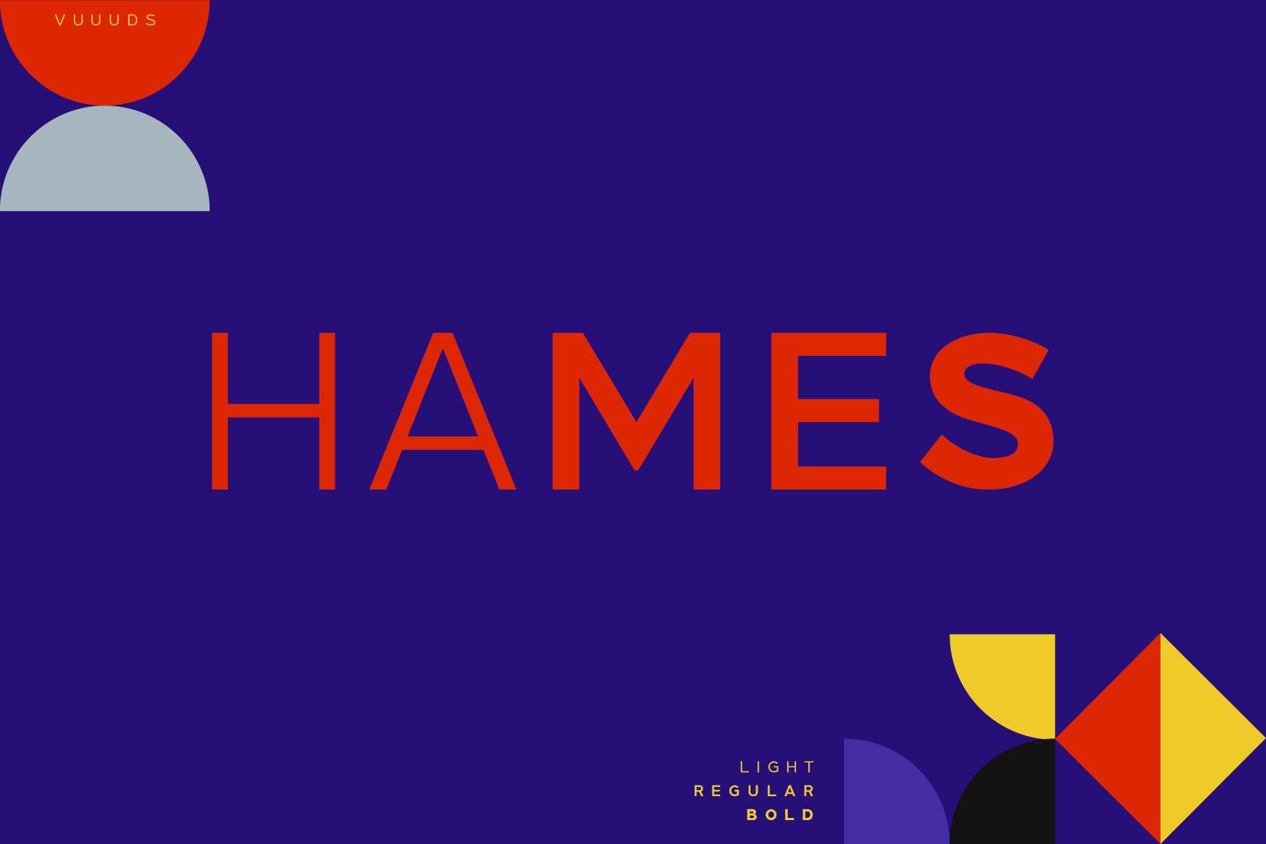 Hames Font preview