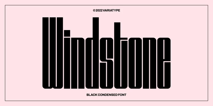 Wildstone Font preview