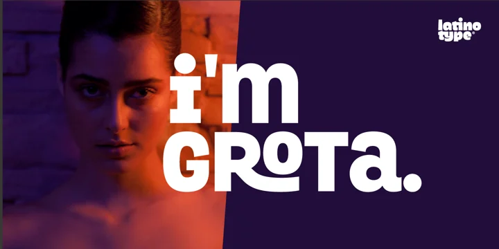 Grota Sans Alt Extra Bold Italic Font preview