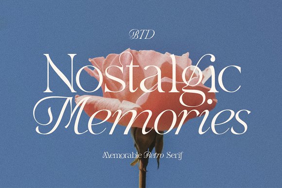Nostalgic Memories Italic 2 Font preview