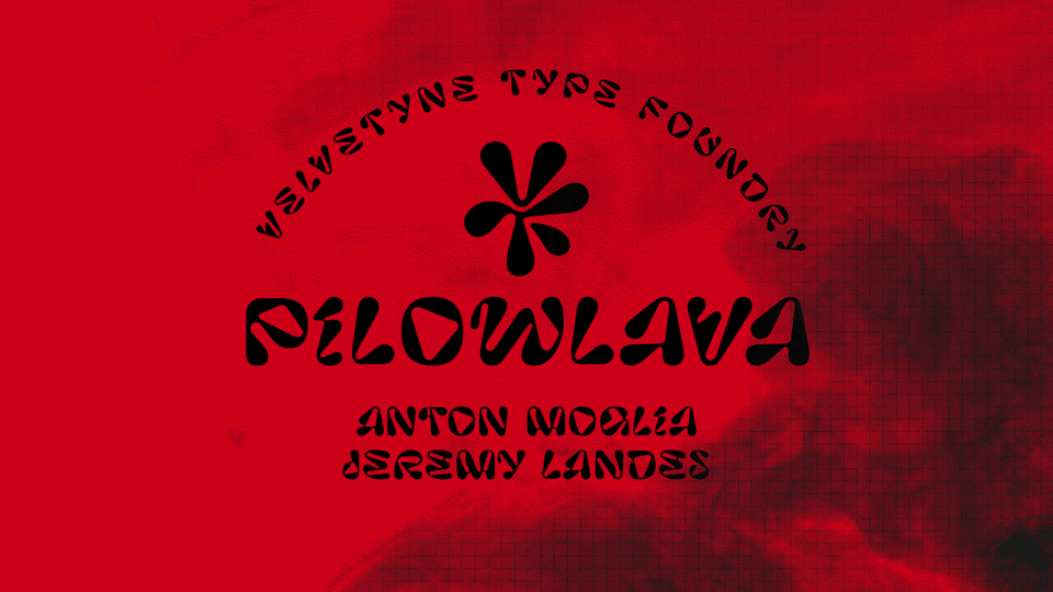 Pilowlava Font preview