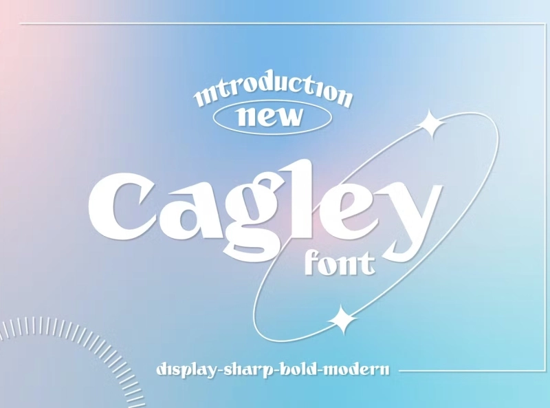 Cagley Font preview