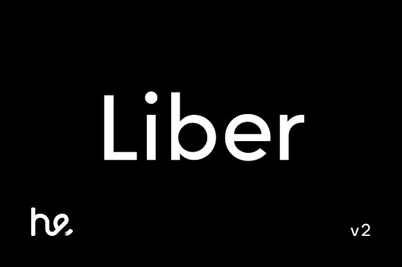 Liber Grotesque Family Black Font preview