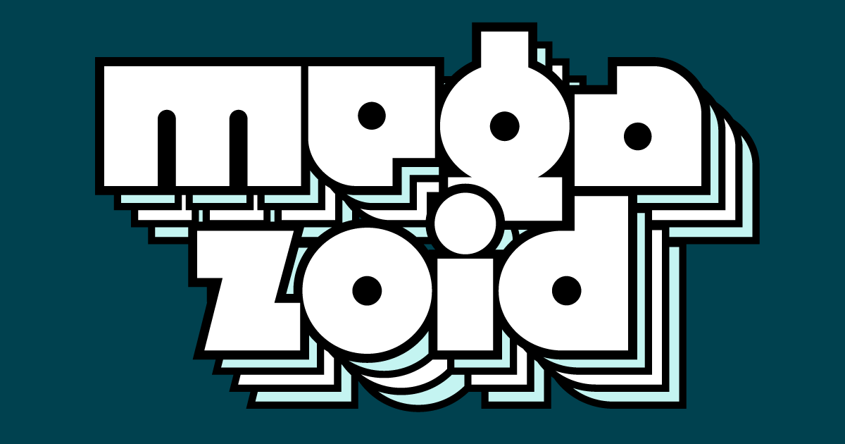 Megazoid Shade Right Font preview