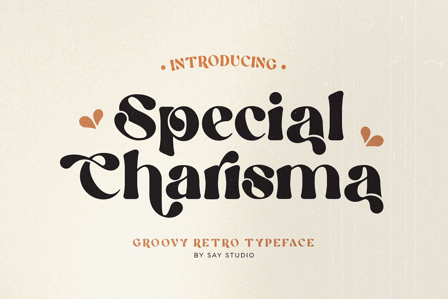 Special Charisma Italic Font preview