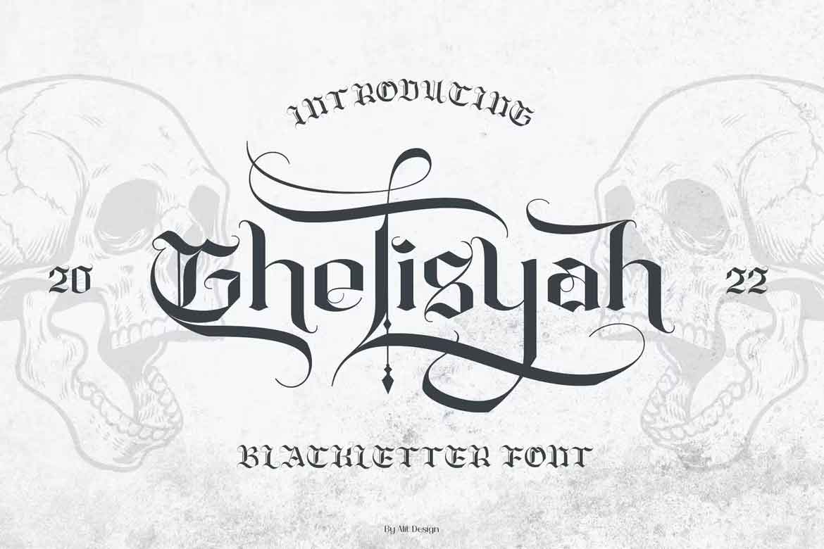Ghelisyah Regular Font preview