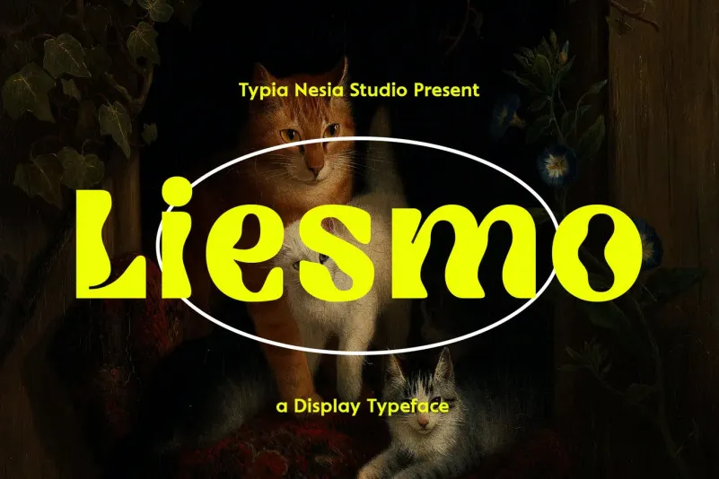Liesmo Font preview
