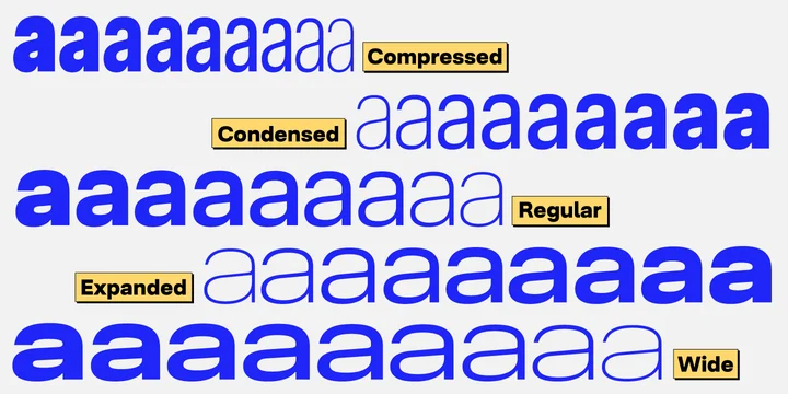 Ordina Compressed Bold Font preview
