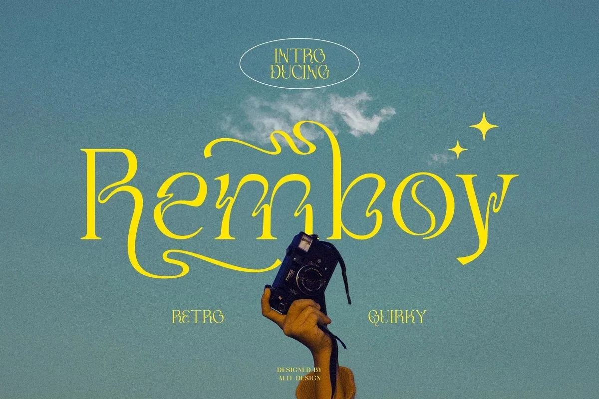 Remboy Font preview