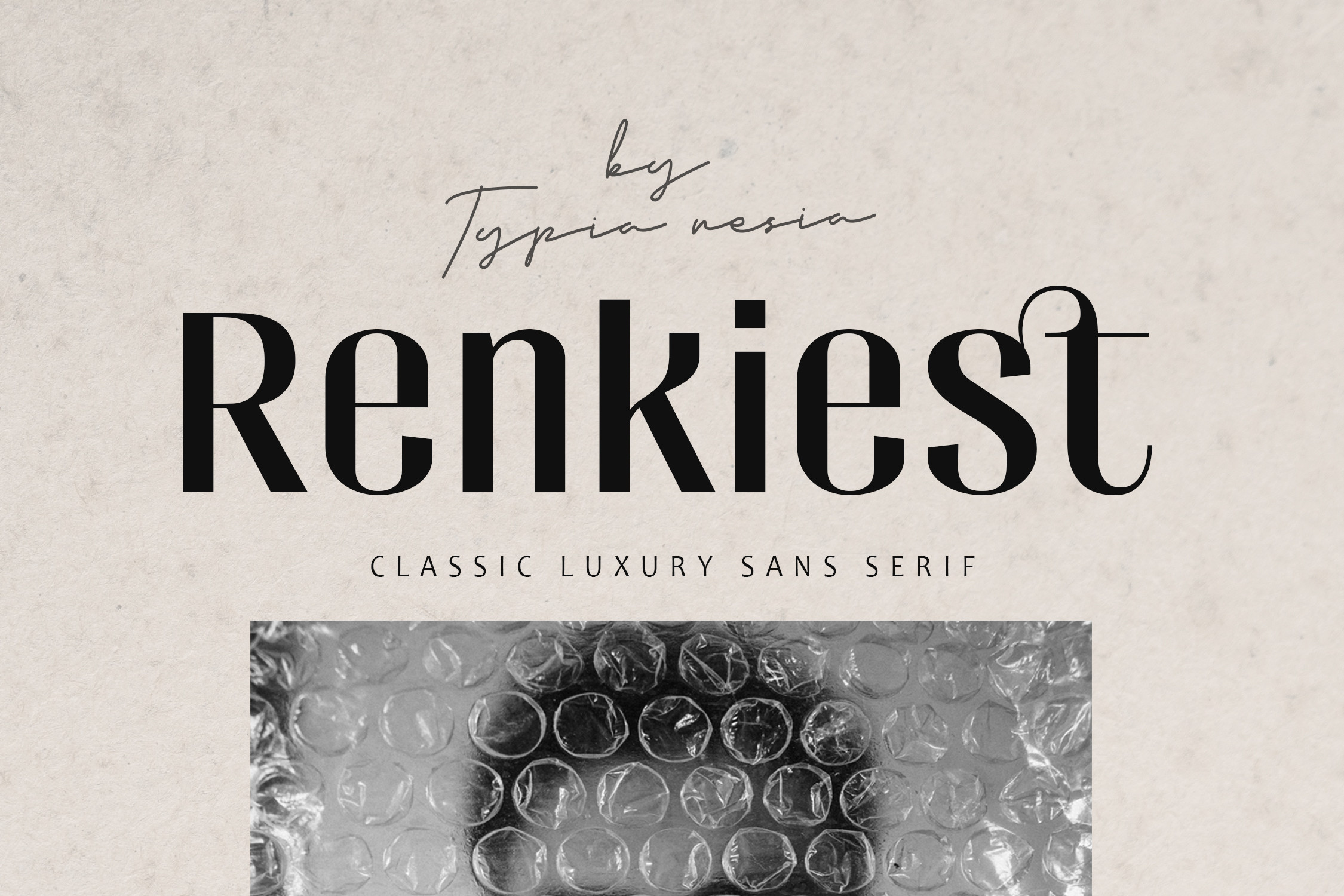 Renkiest Regular Font preview