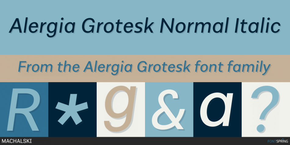 Alergia Normal Font preview