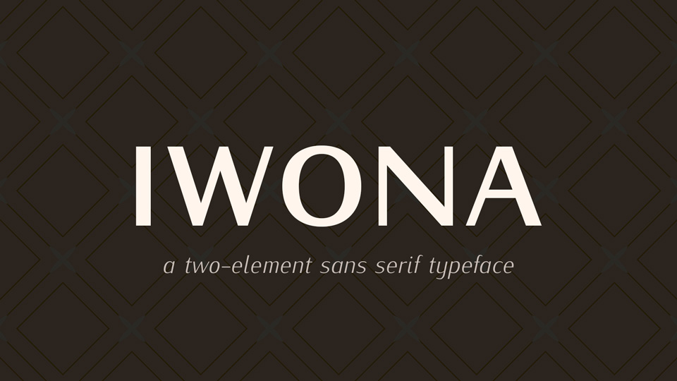 Iwona Font preview