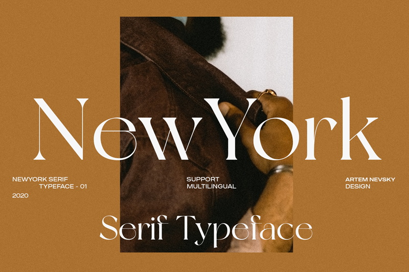 New York Font preview