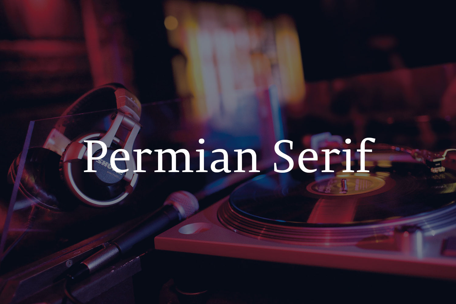 Permian Serif Font preview