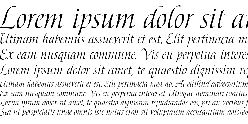 Bolero script Regular Font preview