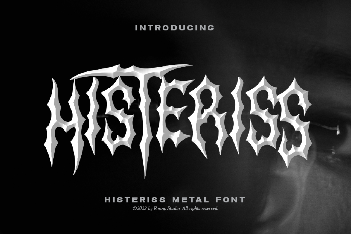 Histeriss Font preview