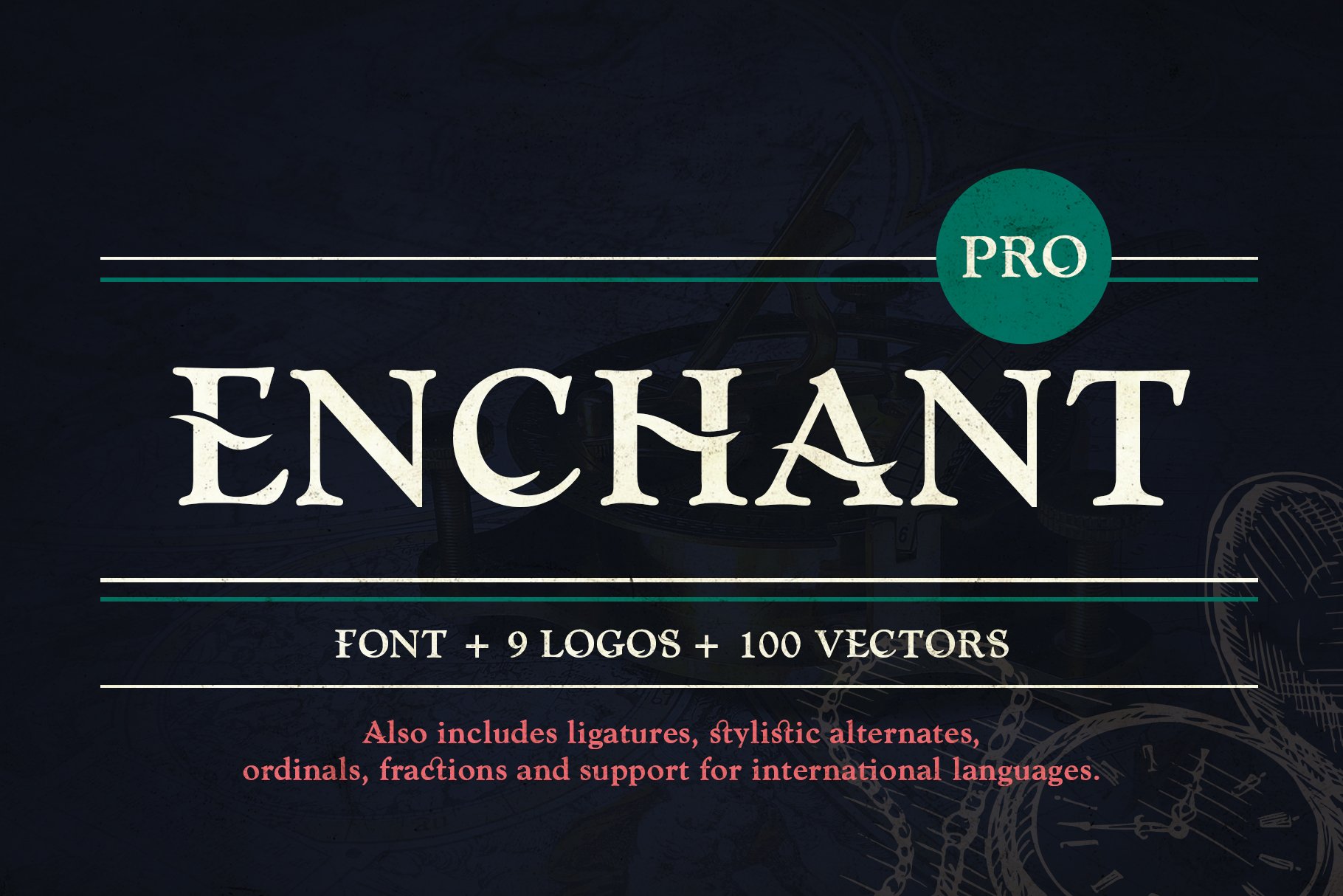 Enchant Font preview