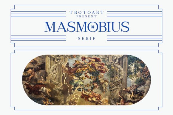 Masmobius Italic Font preview