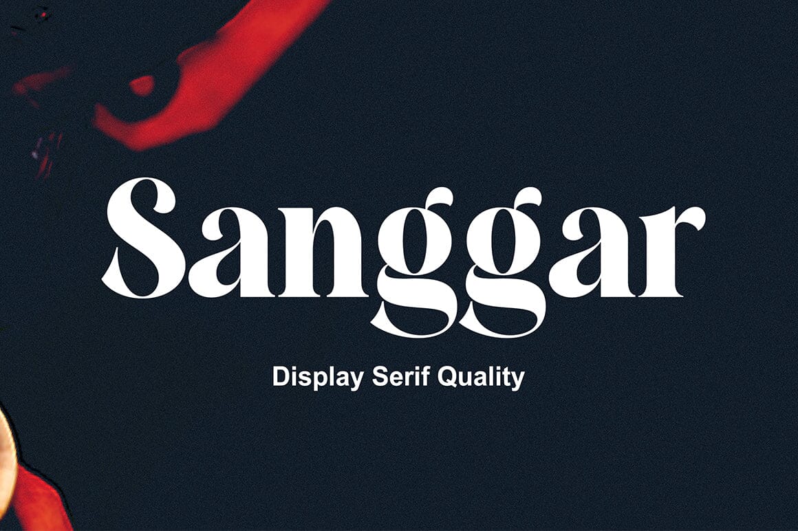 Sanggar Font preview