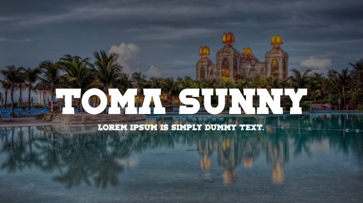Toma Sunny Font preview