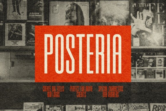 Posteria Font preview