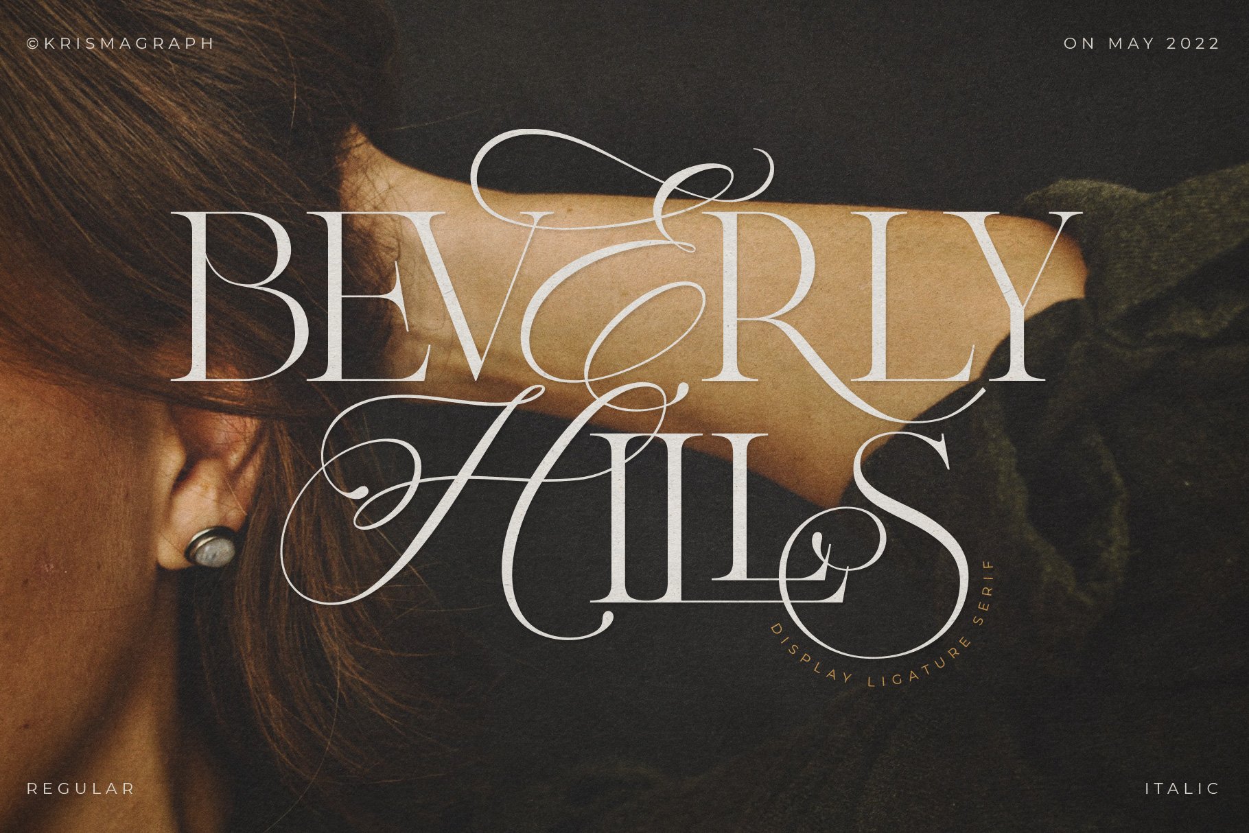 Beverly Hills Font preview