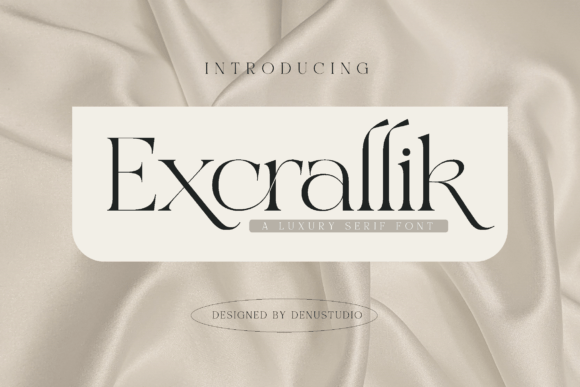 Excrallik Font preview