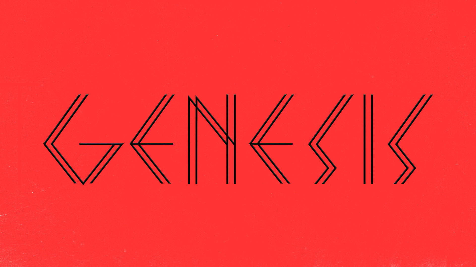 Genesis Font preview