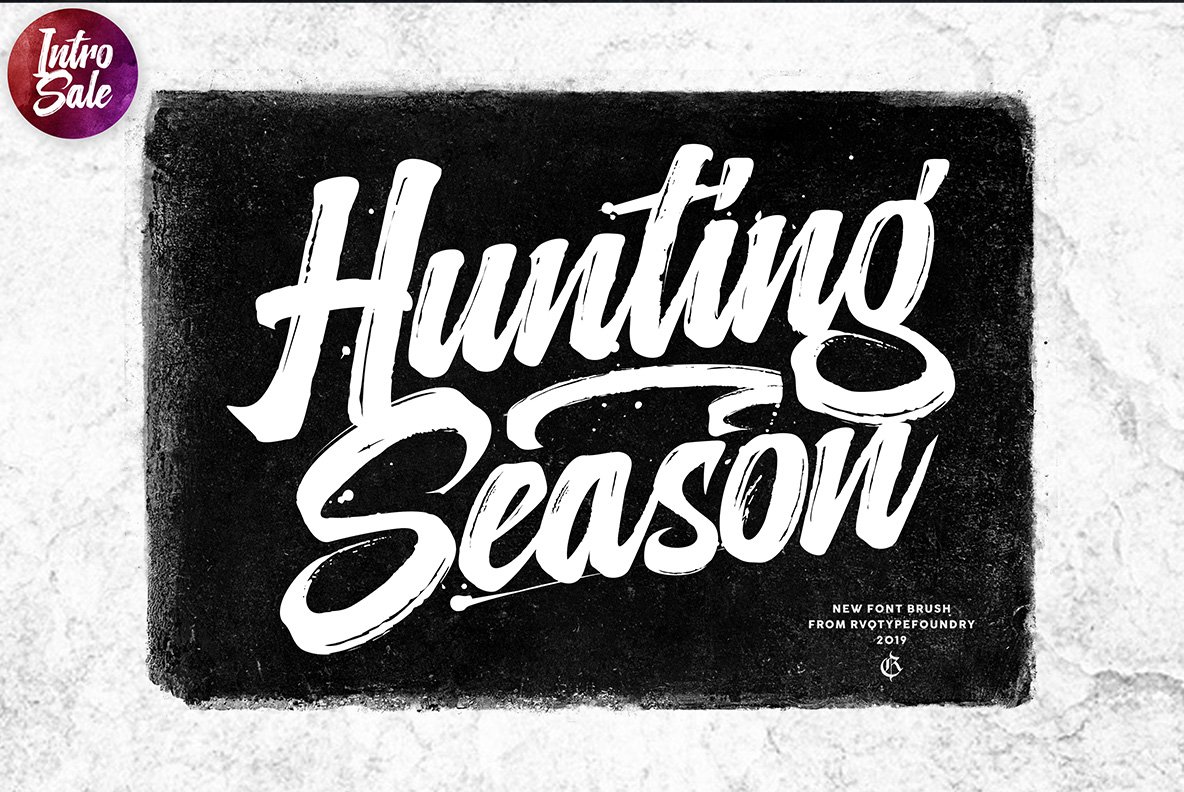 Hunting Season Font preview