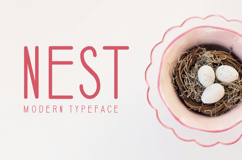 Nest Font preview