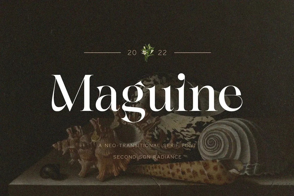 Maguine Font preview