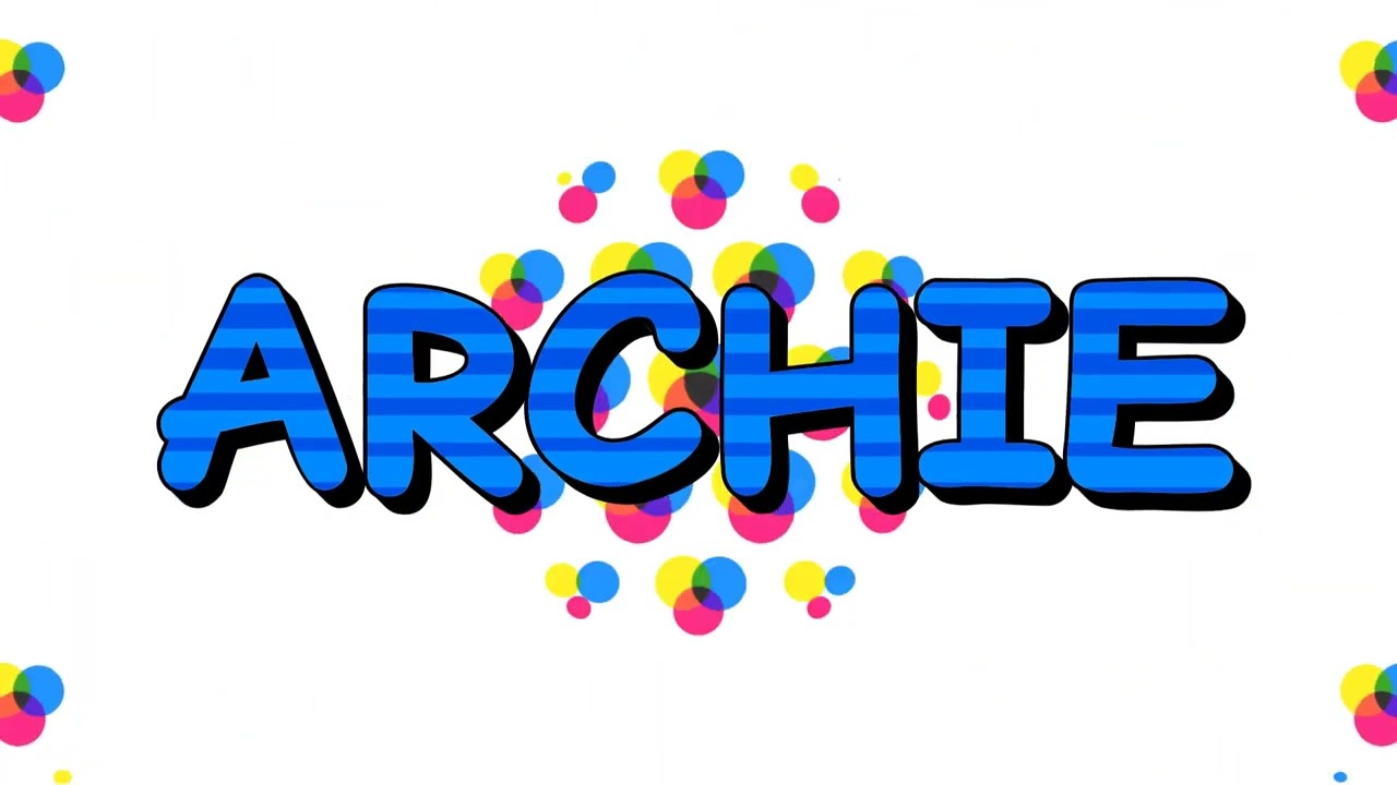 LT Archie DIY Striped Font preview
