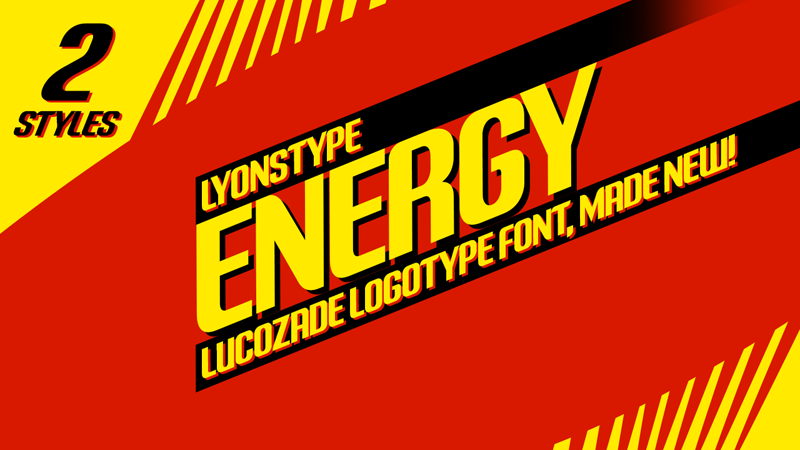 LT Energy Font preview