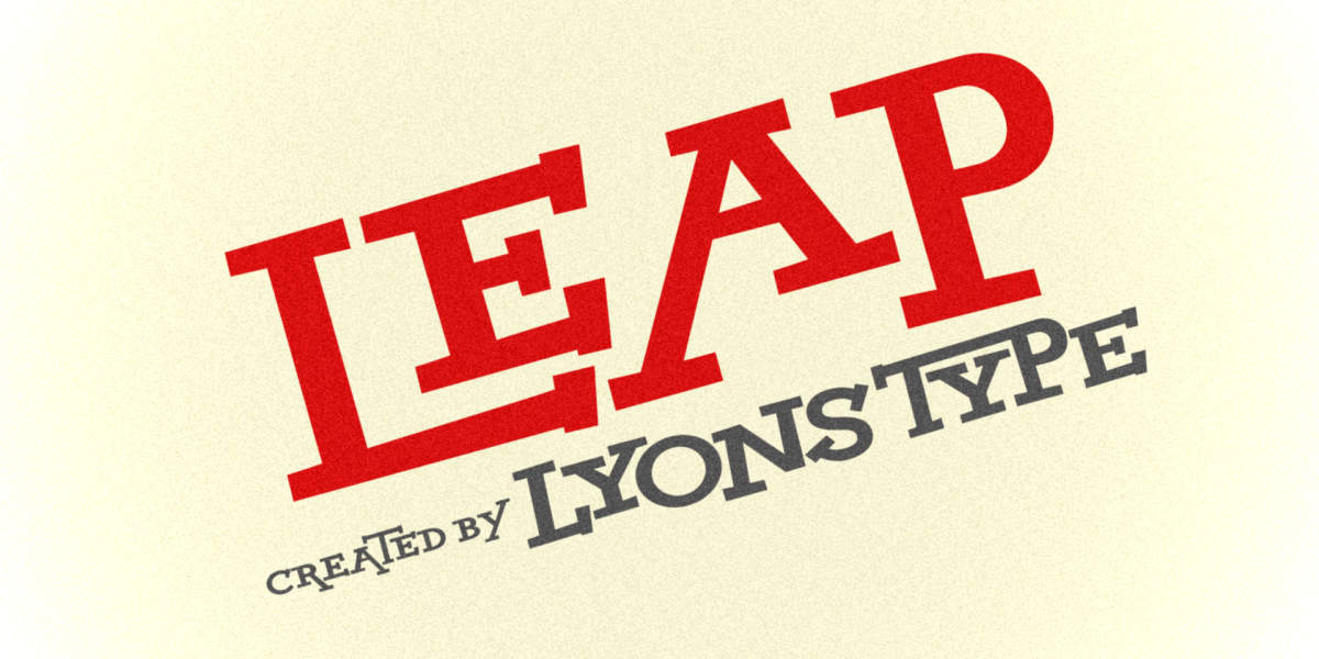 LT Leap Medium Font preview