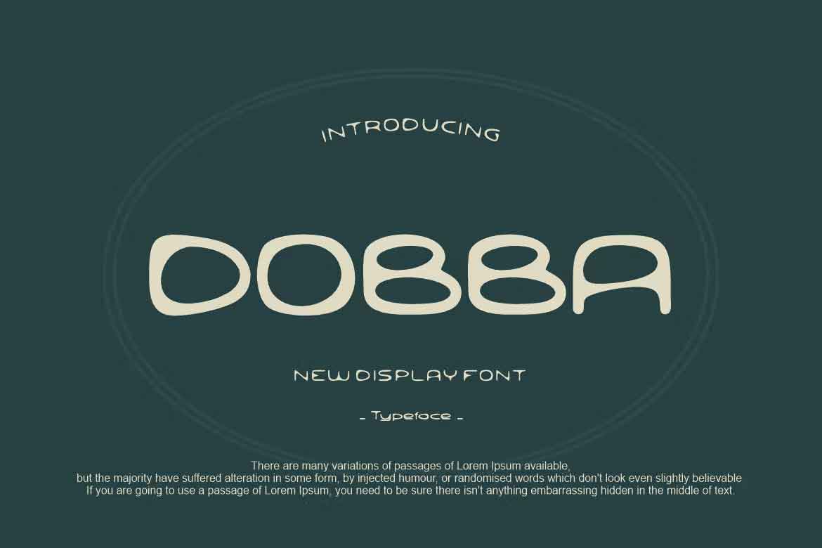 Dobba Font preview