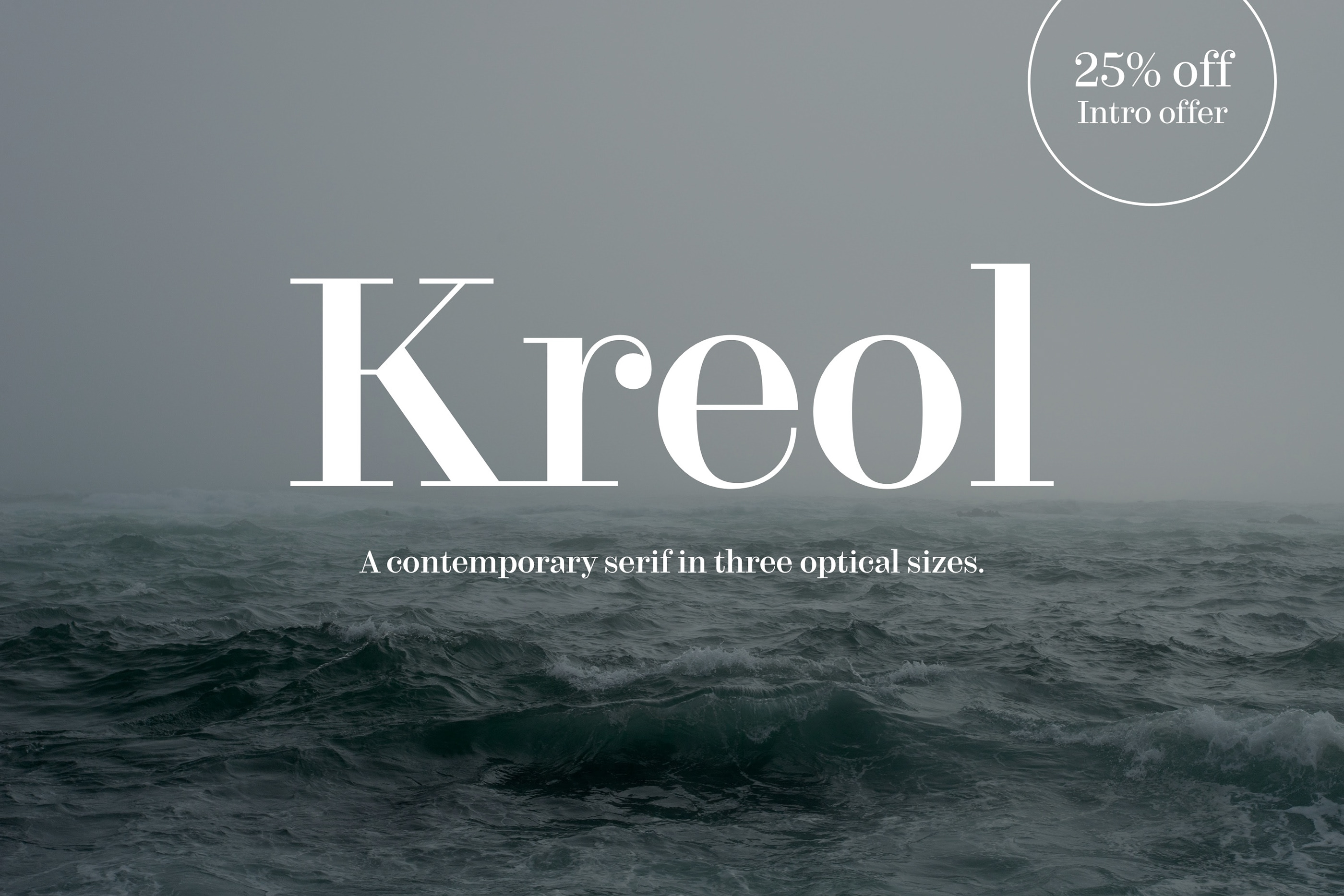 Kreol Display Font preview