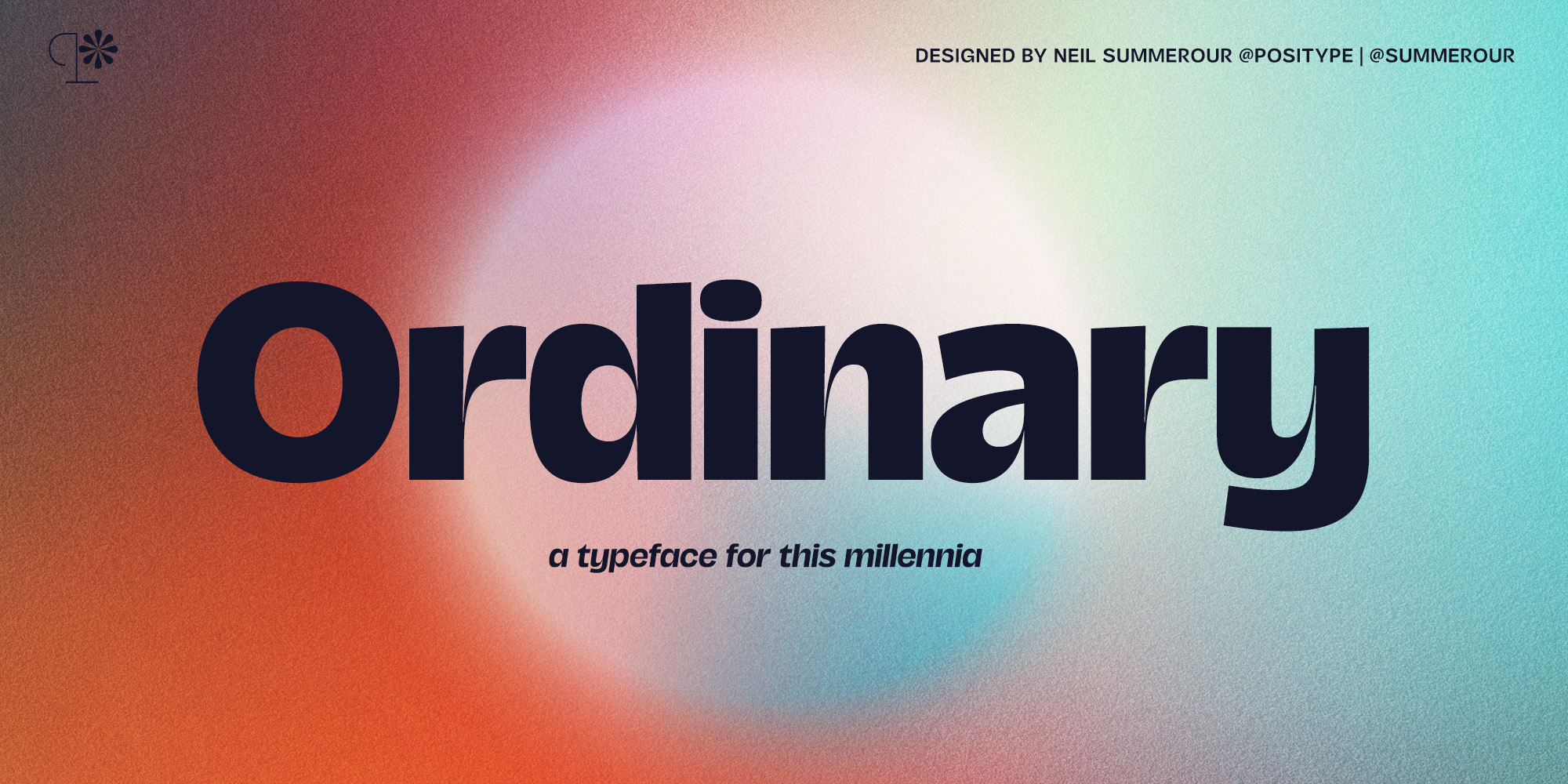 Ordinary Ultra Italic Font preview