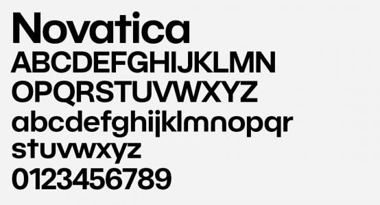 Novatica Font preview