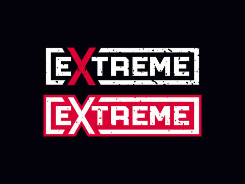 Extreme Font preview
