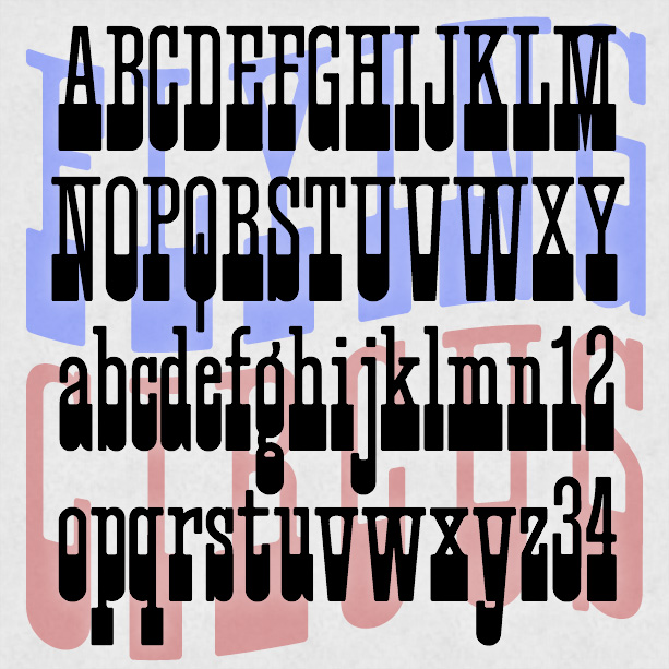 Flying Circus Font preview