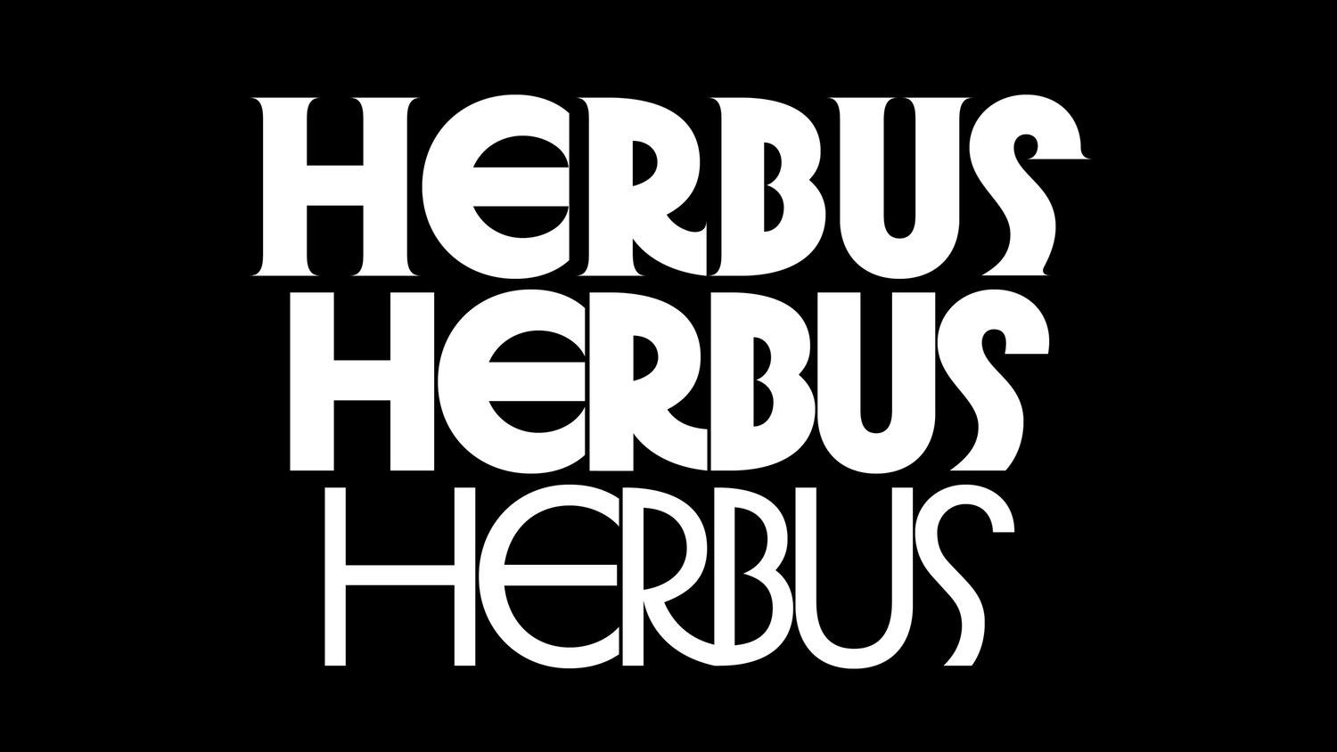 Herbus Font preview