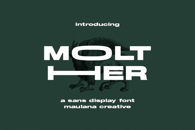 Molther Font preview